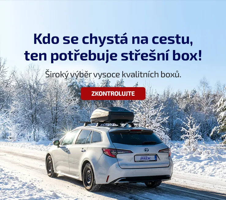 Kdo se chystá na cestu, ten potřebuje střesní box!