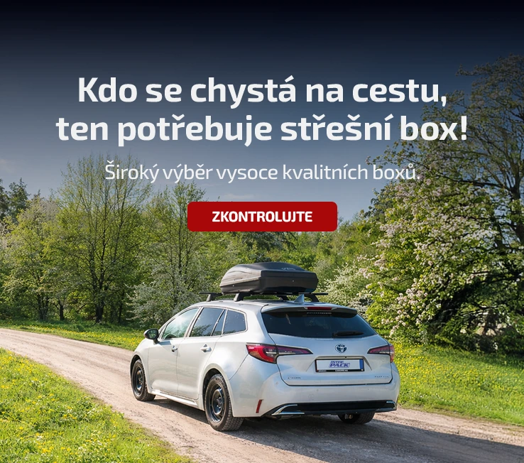 Kdo se chystá na cestu, ten potřebuje střesní box!