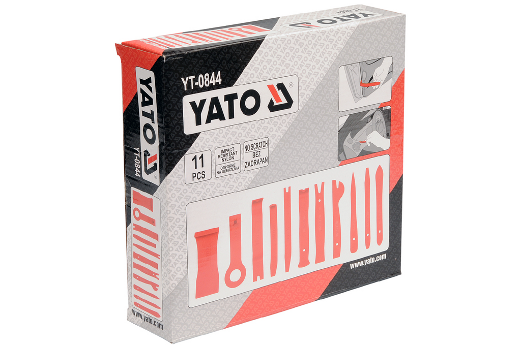 Sada odstraňovačů čalounění YATO YT-0844 11dílná.