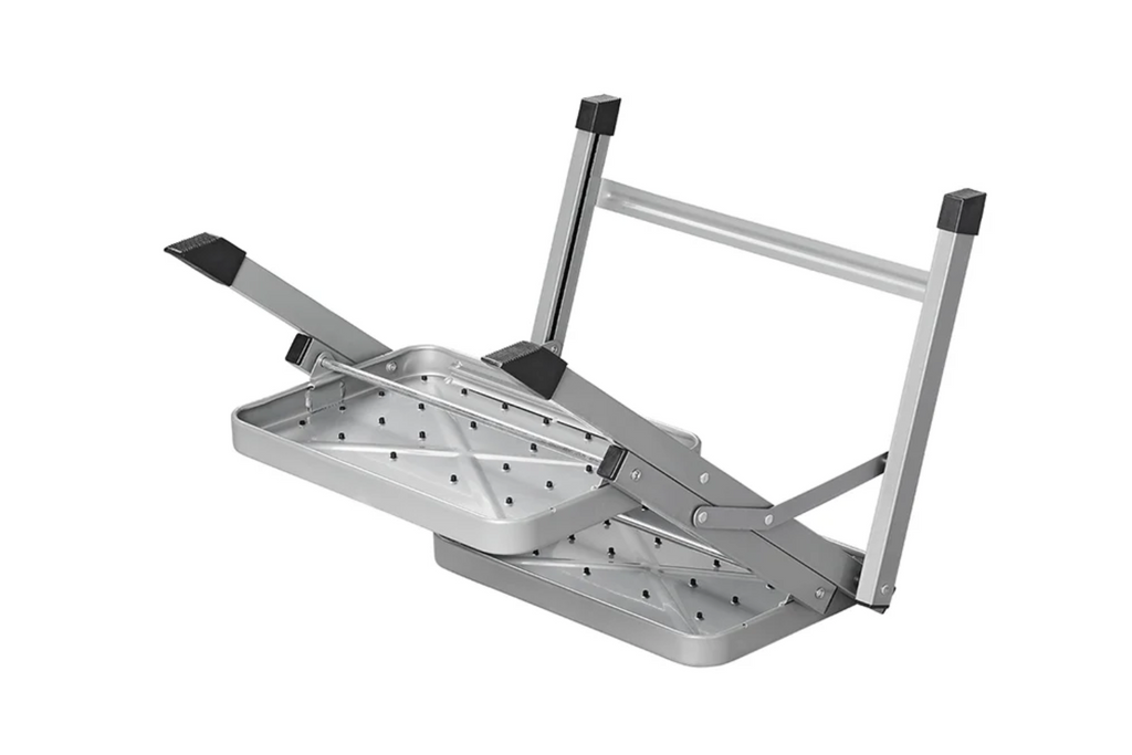 Skládací kempingový schůdek ProPlus 360823V01, dvoustupňový, 150 kg