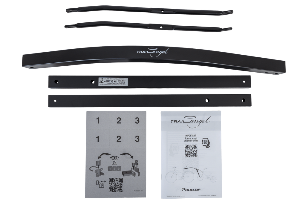 Trail Angel - Tažné zařízení pro dětské kolo - Černé