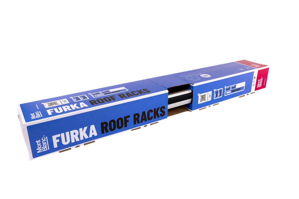 Montážní nosníky a patky Mont Blanc Furka (stříbrné)