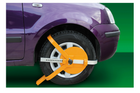 Zámek kola LAMP WHEEL CLAMP ochrana proti krádeži pro kola o rozměru 13–18"