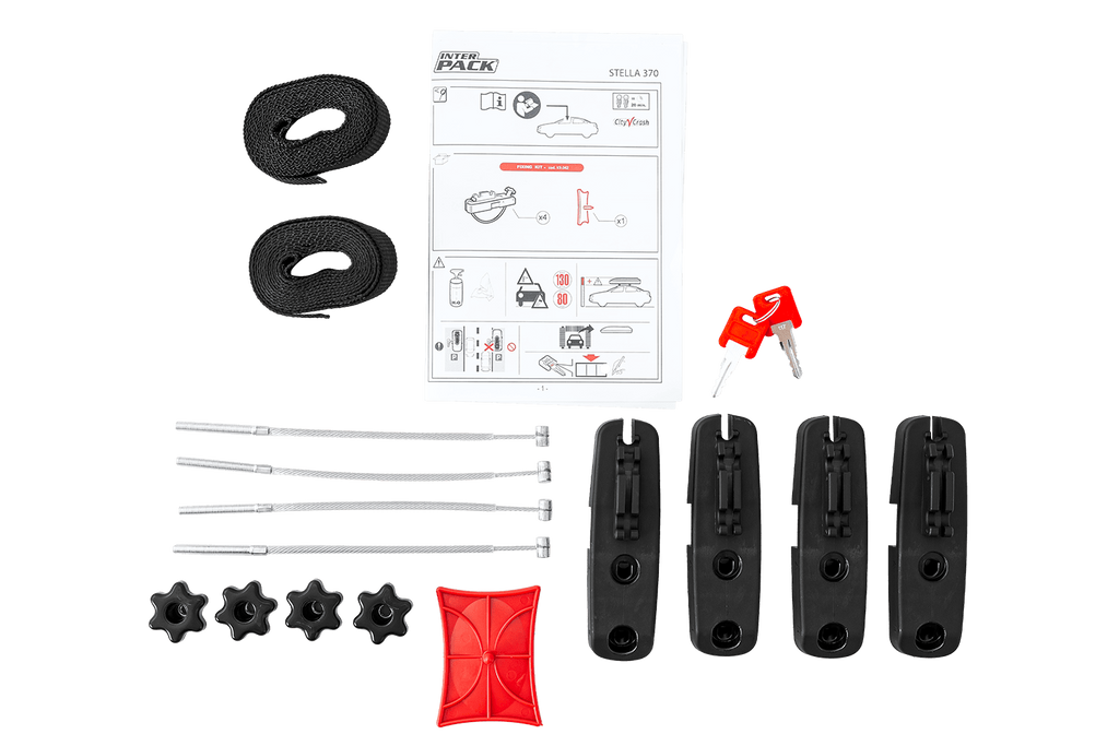 Střešní box Inter Pack Stella 370, matně černý