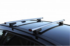 Bagażnik dachowy G3 CL 60.130 uniwersalny na relingi tradycyjne i zintegrowane aluminiowy
