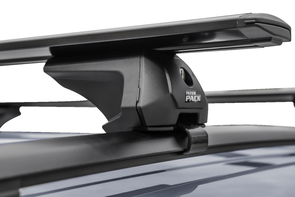 Střešní nosič Inter Pack Virgo IR 135 (G2) s integrovanými lyžinami (černý)