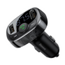 FM vysílač BASEUS typu T s Bluetooth 4.2, MP3 přehrávačem a autonabíječkou 2x USB 3,4A