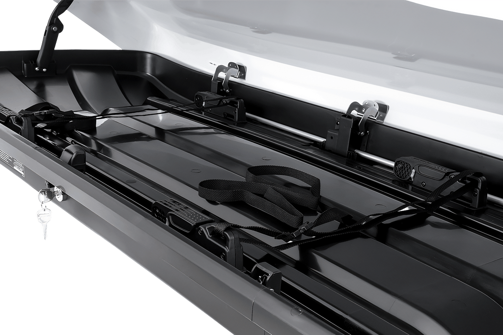 Střešní box Inter Pack Skugga L 660, lesklá bílá