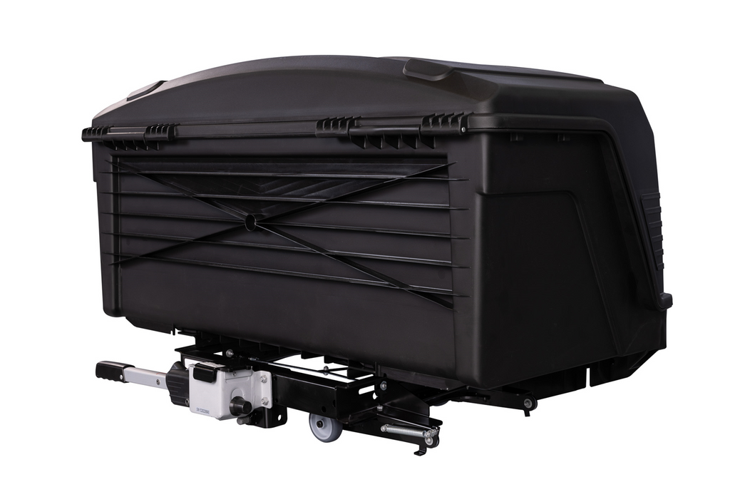 Tažné zařízení Alpha urban black - box na zavazadla montovaný na tažné zařízení