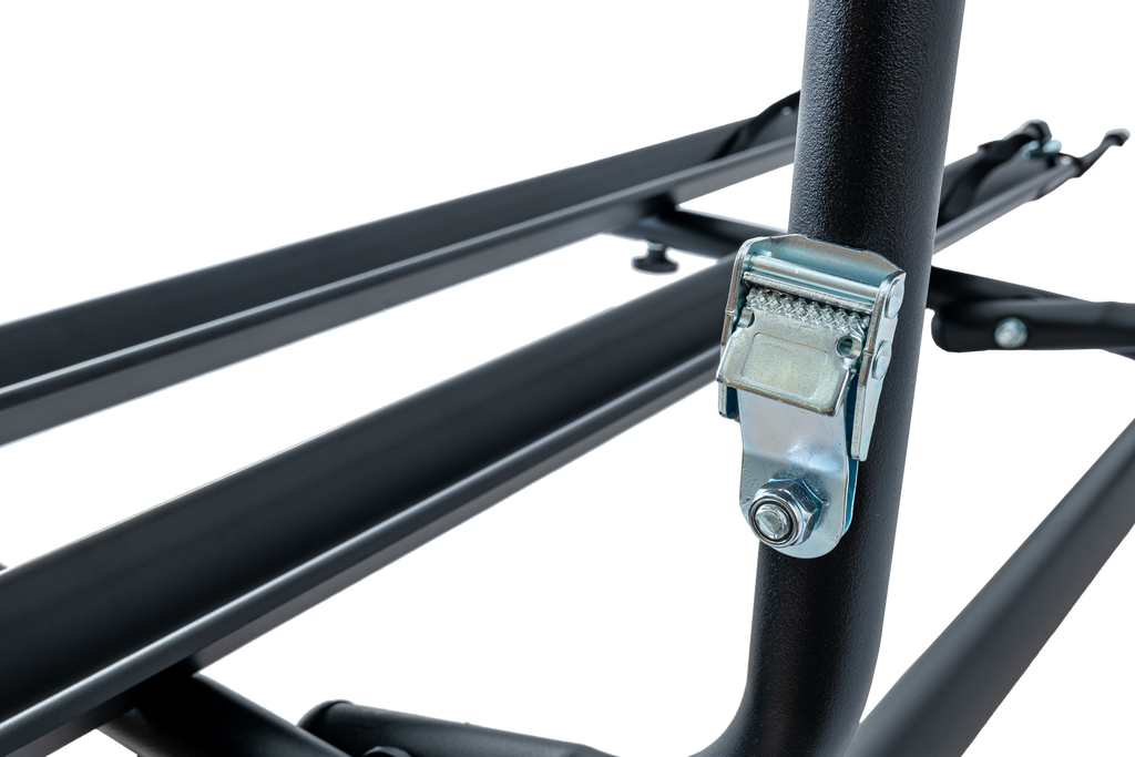 Nosič kol Peruzzo Brennero 4x4 s rezervním kolem - nosič na 2 kola s ližinami (černý)