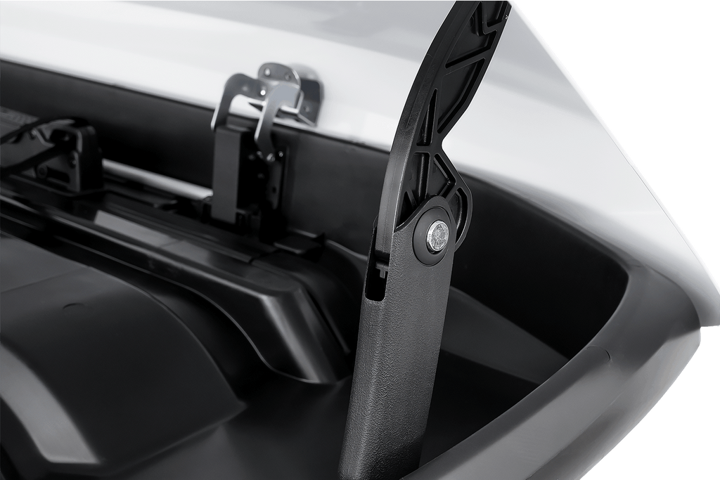 Střešní box Inter Pack Skugga L 660, lesklá bílá