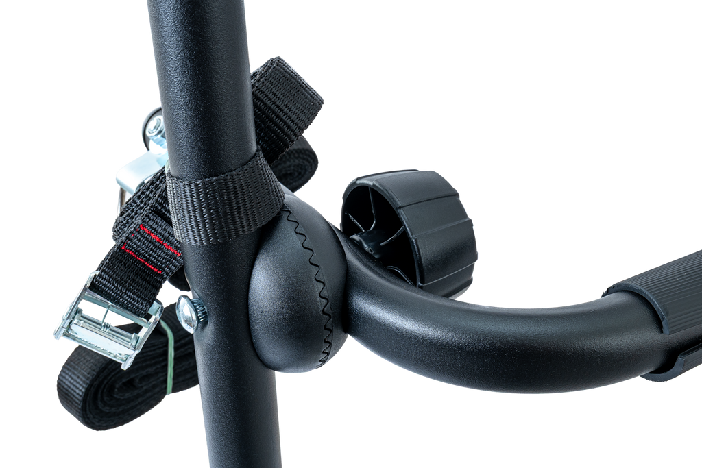 Nosič kol Peruzzo Brennero 4x4 s rezervním kolem - nosič na 2 kola s ližinami (černý)