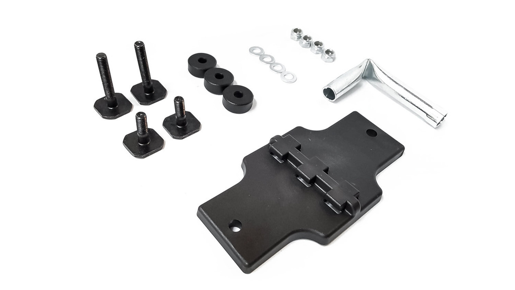 Adaptér T-profilu č. 364 (kluzáky pro hliníkové tyče) pro nosiče kol Peruzzo 