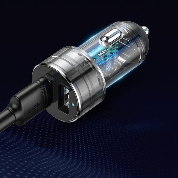 Vysoce účinná nabíječka do auta BASEUS 2x USB + 2x zásuvka do zapalovače cigaret 80W