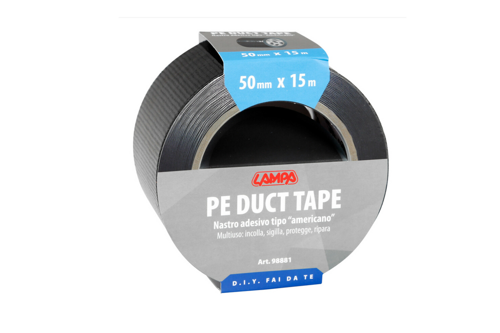 Lepicí páska LAMP 15m/50mm černá