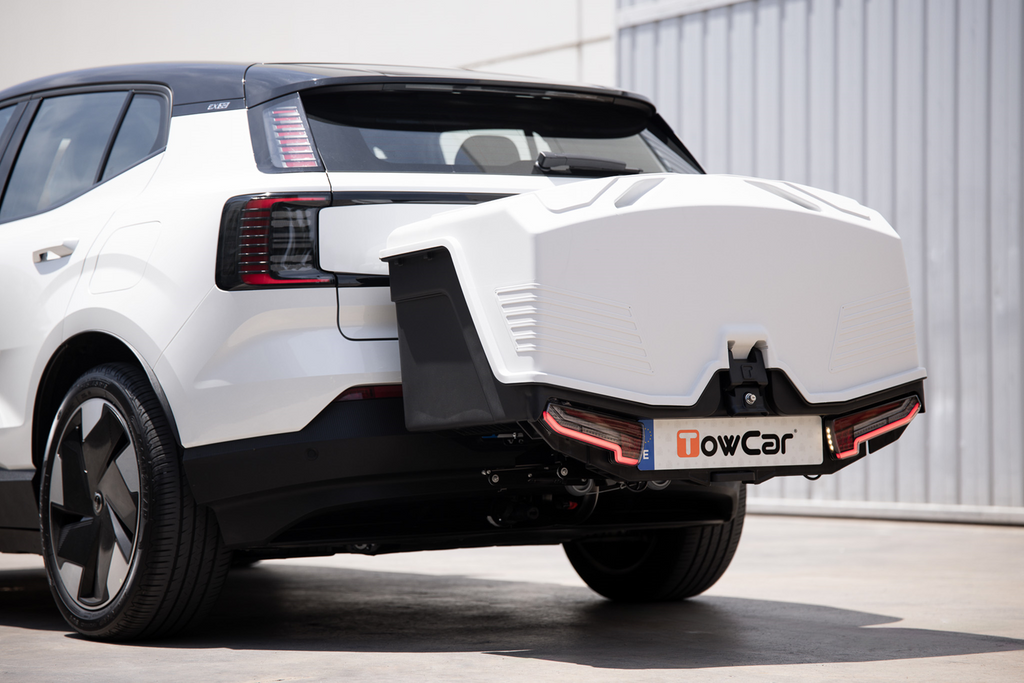 Tažné zařízení Alpha classic grey - box na zavazadla montovaný na tažné zařízení