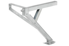 ProPlus 361510V01 výsuvná rohová podpěra levá přední/pravá zadní strana přívěsu 600 kg 460 mm