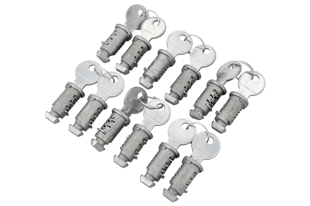Sada univerzálních zámků a klíčů (12 ks)