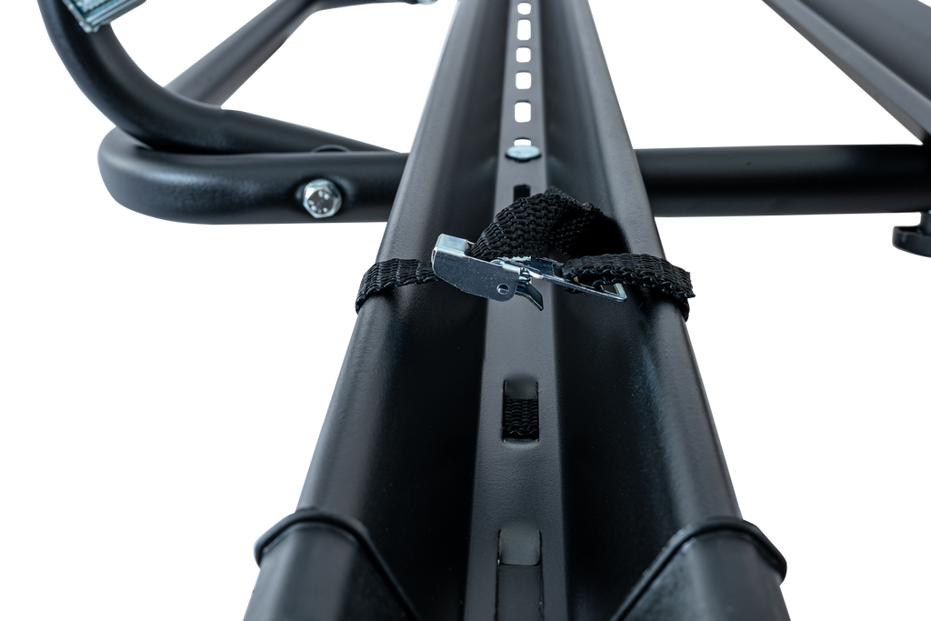 Nosič kol Peruzzo Brennero 4x4 s rezervním kolem - nosič na 2 kola s ližinami (černý)