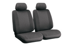 Sada potahů na autosedačky LAMPA Glamur antracit, pro přední sedadla