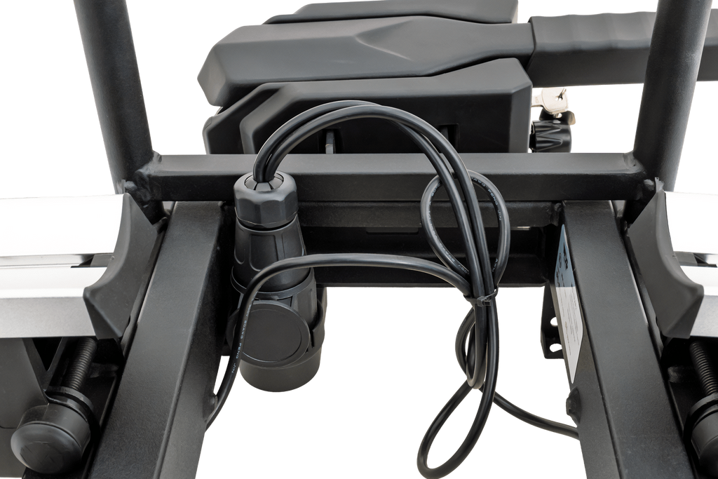 Inter Pack Velox 2 LED - skládací nosič kol na tažné zařízení pro 2 kola s LED světly