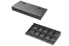 Sada dvou nájezdových ramp ProPlus 361570, gumové nájezdové rampy 7 cm, 3000 kg