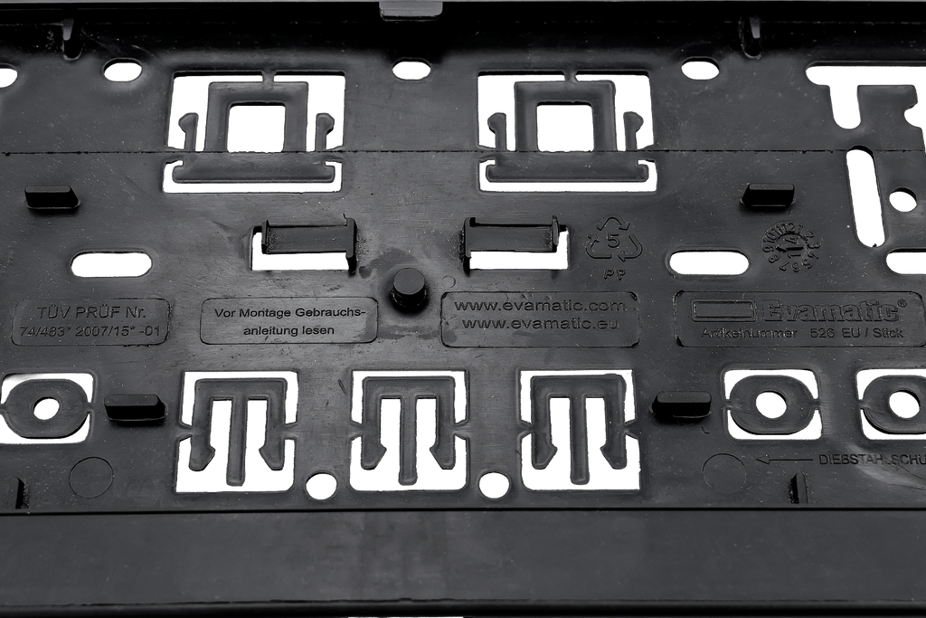 Rám SPZ - elektrokolo Atera Genio/Strada 991870064200/092903