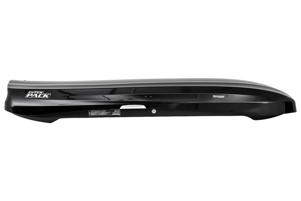 Střešní box Inter Pack Skugga L 660, lesklá černá