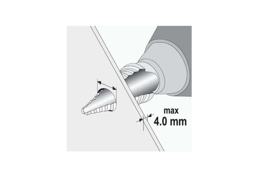 Stupňovitý vrták YATO YT-44740 6-38 mm