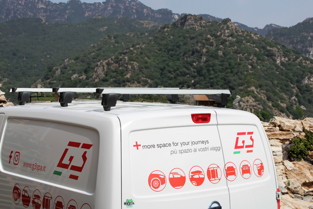 Střešní nosič G3 Atlantic 62.001 pro dodávky - 1 nosník