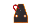 Křížová vodováha ProPlus 341215 s magnetem, vodováha typu T, 58x43,6 mm