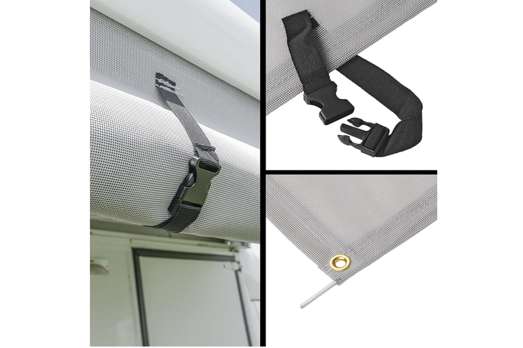 ProPlus 368300V01 přední sluneční clona pro střešní a nástěnné markýzy 330x200cm