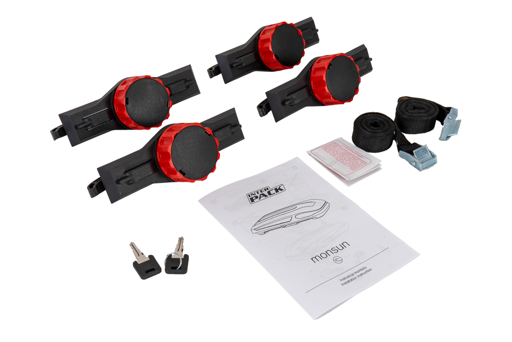 Střešní box Inter Pack Monsun M antracit matný