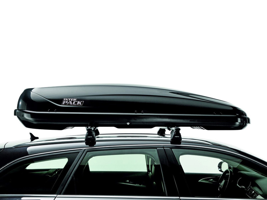 Střešní box Inter Pack Traxer 8.6, černá metalíza