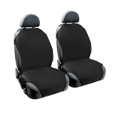 Sada potahů na autosedačky LAMPA tričko černé, na přední sedadla