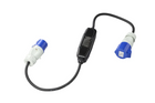 Adaptérový kabel ProPlus 373589 CEE s diferenciálním jističem 120 cm