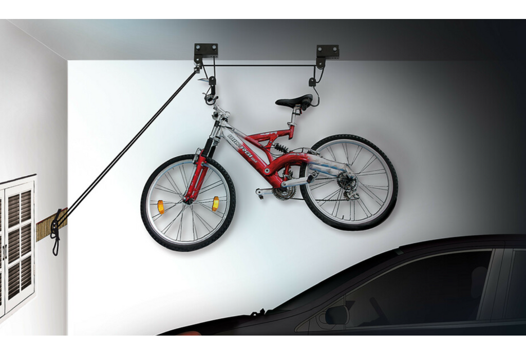 Stropní úložný držák LAMP Garage Lift závěsný systém 45 kg