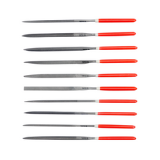 Sada jehlových pilníků 10 ks YATO YT-6163 3x140x65mm