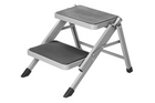 Skládací kempingový schůdek ProPlus 360823V01, dvoustupňový, 150 kg