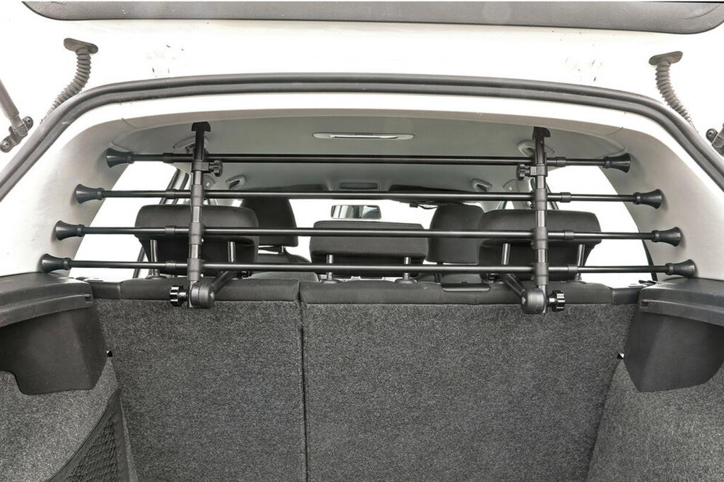 Dělicí stěna do zavazadlového prostoru LAMP GRG-9 Kompaktní zábrana pro psy/zavazadla 85-140 cm