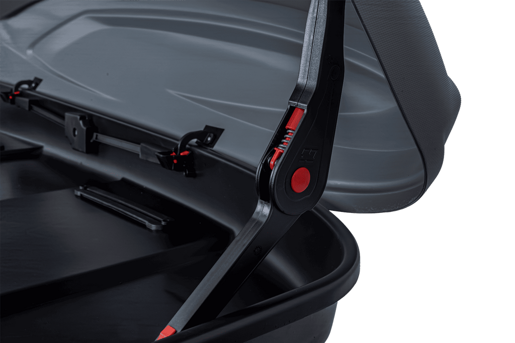 Střešní box Inter Pack Stella 480 stříbrný kevlar (flexi fit G2)