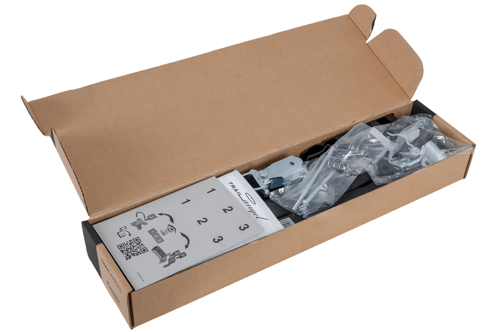 Trail Angel - hol drążek holowniczy do roweru dziecka - czarny