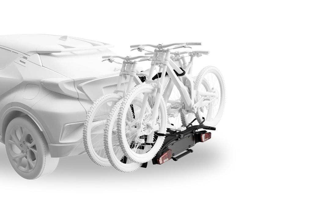 Tažné zařízení GP Saturn s plošinou a adaptéry pro tři jízdní kola (23.GP019-23.GP020-23.GP021)