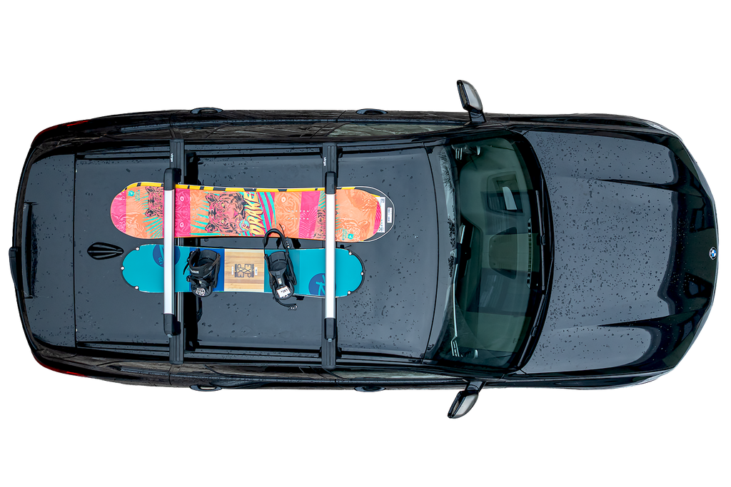 Inter Pack Frostline 6 - výsuvný hliníkový držák pro 6 párů lyží nebo 4 snowboardy