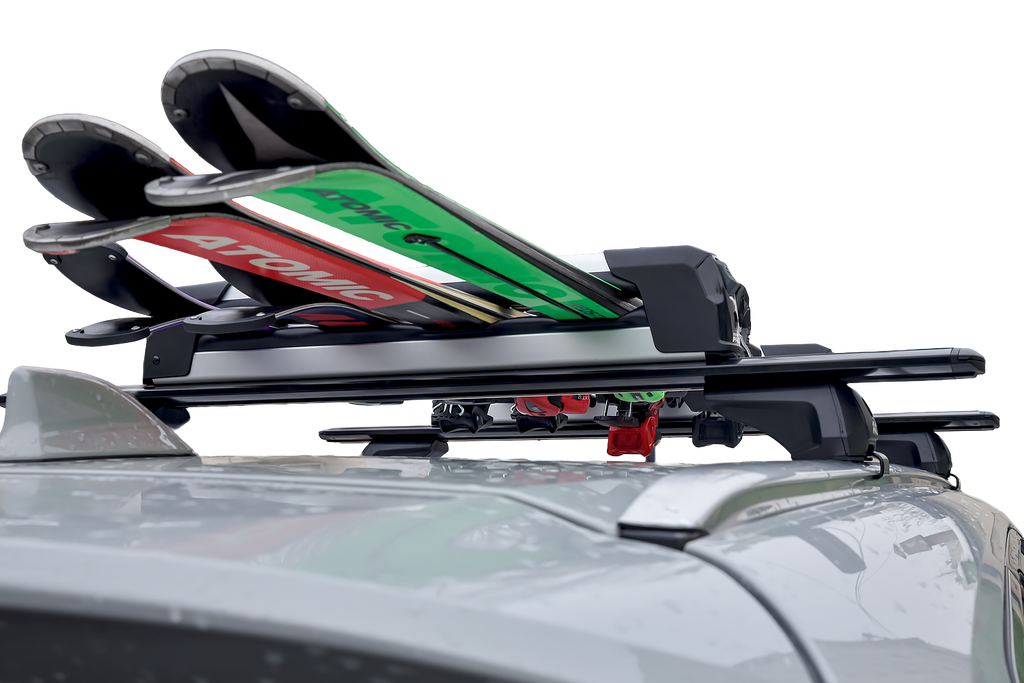 Inter Pack Frostline 4 - výsuvný hliníkový držák pro 4 páry lyží nebo 2 snowboardy