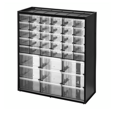 Dílenský organizér s 39 zásuvkami STANLEY OPP skříňka 367x435mm