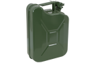 Kovový kanystr 10L HERMON zelený