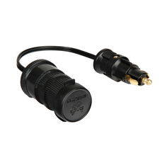 DIN adaptér pro zásuvku zapalovače cigaret LAMP 39028 adaptér 12/24V 8A