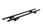 Střešní nosič Eco Alubase 135 - univerzální hliníkový nosič pro otevřené lišty (černý)