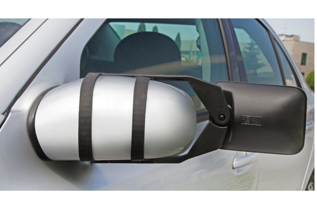 Zrcátko pro karavan 150×110 mm pro tažné zařízení přívěsu